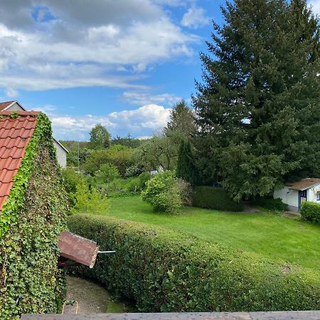 Ferienwohnung Zum Schloss Halbe Buitenkant foto