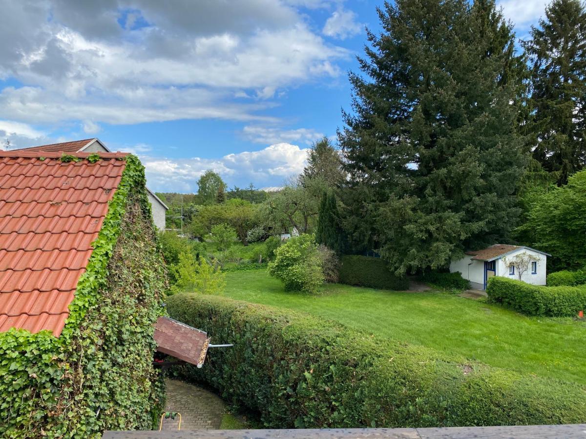 Ferienwohnung Zum Schloss Halbe Buitenkant foto