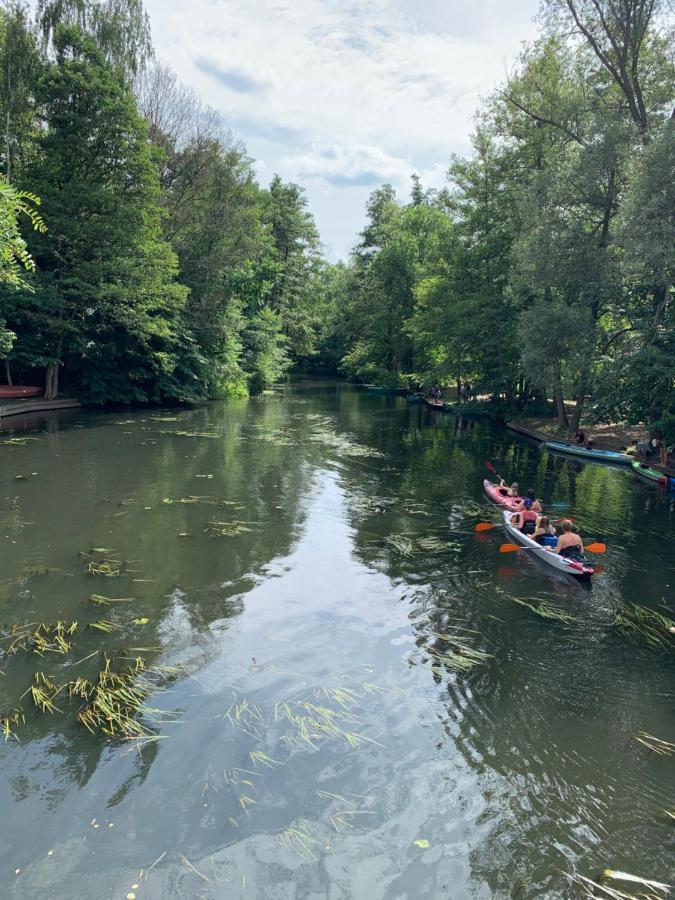 Ferienwohnung Zum Schloss Halbe Buitenkant foto