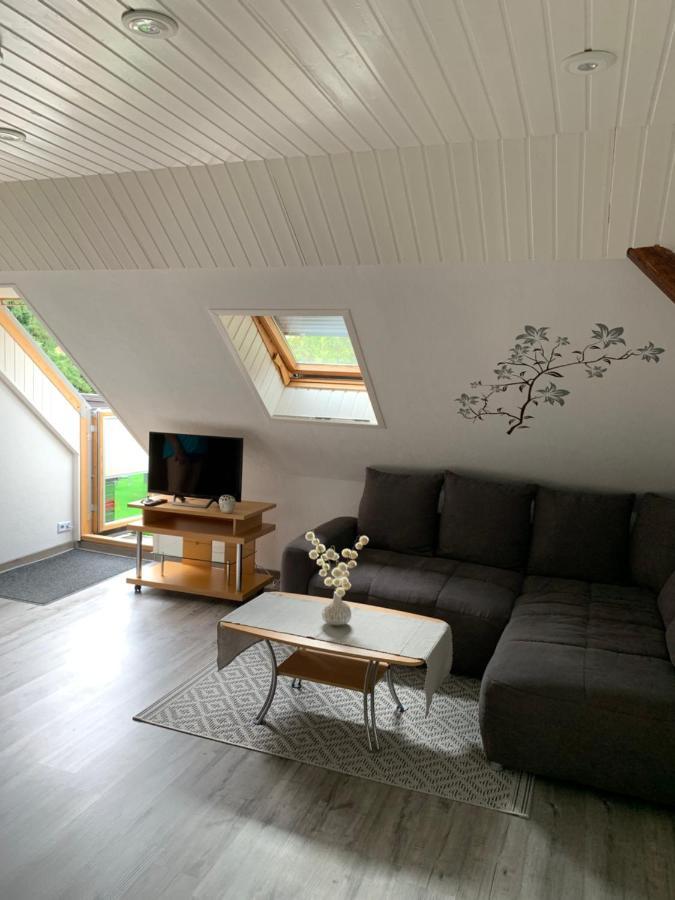 Ferienwohnung Zum Schloss Halbe Buitenkant foto