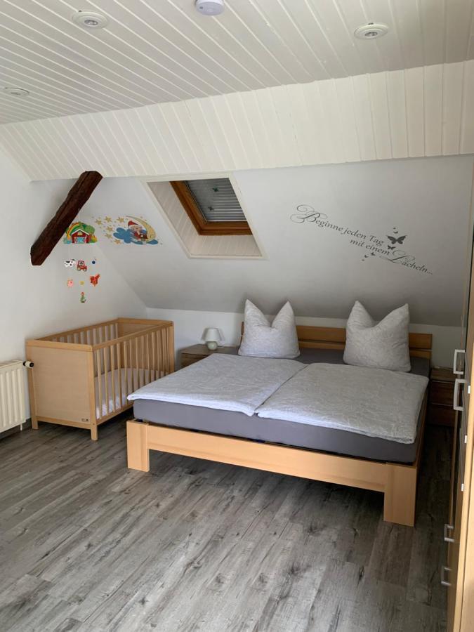 Ferienwohnung Zum Schloss Halbe Buitenkant foto
