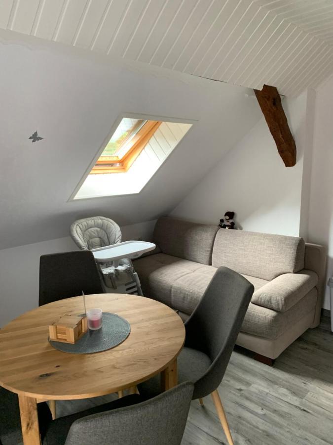Ferienwohnung Zum Schloss Halbe Buitenkant foto