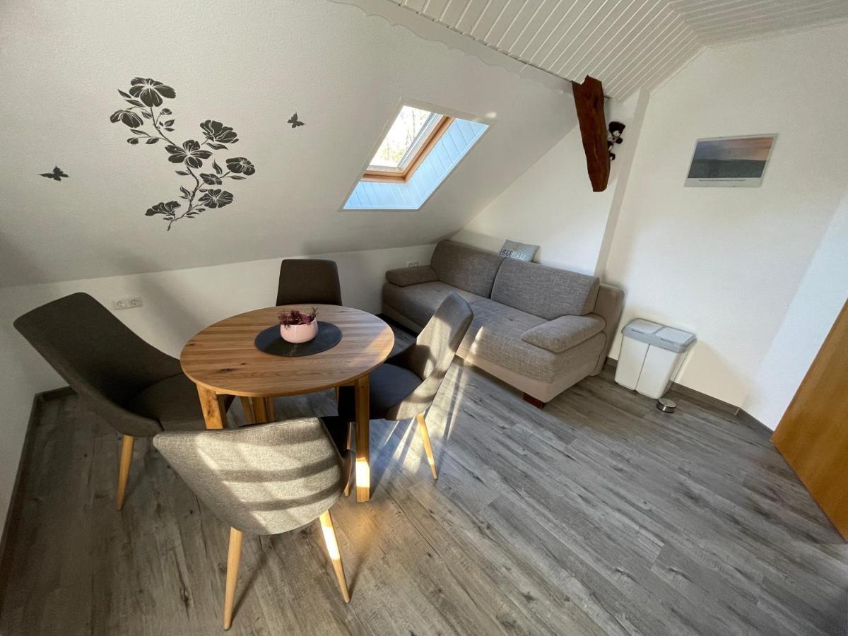 Ferienwohnung Zum Schloss Halbe Buitenkant foto